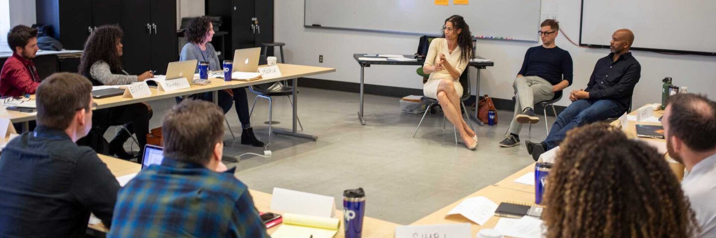 Writing workshop session