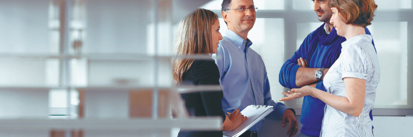 Group of students with an instructor