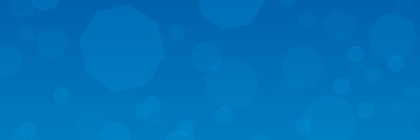 blue molecule background