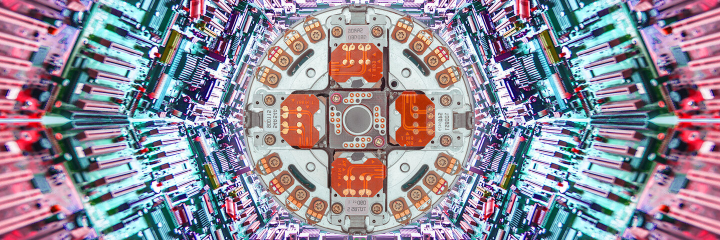 digital illustration of blockchain matrices